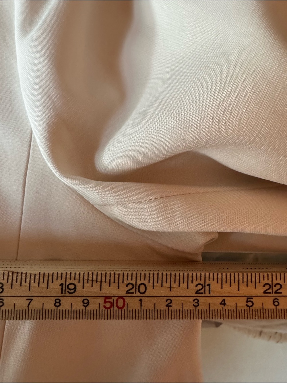Eileen Fisher Tencel Silk Lined Long Jacket Ivory Medium 3/4 Sleeve - Picture 7 of 7